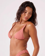 Haleiwa Built Up Triangle Bikini Top