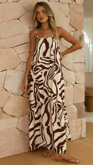 Alivia Maxi Dress - Luna Mocha