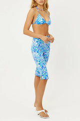 Murphy Floral Pedal Pusher Pants - Morning Glory