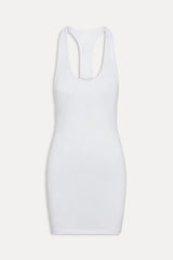 x JENNIE Bianca Cotton Mini Dress - Optic White