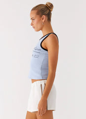Utopia Tank Top - Sky Blue