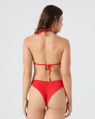 Rib Roxy Love Tiki Triangle Bikini Top