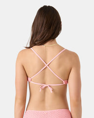 Crochet Athletic Triangle Bikini Top