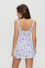 Siren Floral Mini Dress - Fresh Florals