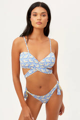Falcon String Cheeky Bikini Bottom - Monarch