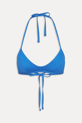 Micah Halter Bikini Top - Lake Blue