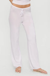 Mellow Knit Pants - White