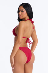 Meant Every Word 2pc Bikini - DarkRed