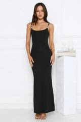 Island Lounging Maxi Dress Black