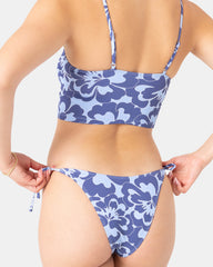 Tropic Drift Tie Side Scoop Cheeky Bikini Bottom