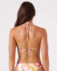 Hot Tropics Reversible Mini Tiki Triangle Bikini Top