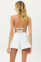 Coco Terry Shorts - White