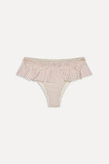 x BELLA HADID Sunday Swim Skirt - Strawberry Polka Dot