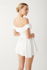 Charli Mini Dress - White