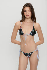 Mackenzie Cheeky Shine Bikini Bottom - Bouquet