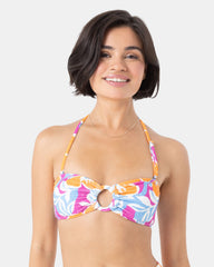 Topanga Canyon Ring Bandeau Bikini Top