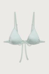 Lumia Shine Triangle Bikini Top - Pistachio