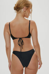 x Khy Dove Lace Bikini Bottom - Midnight Lace