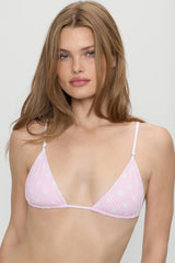 Elena Reversible Micro Bikini Top - Sprinkles