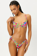 Maggie Underwire Bikini Top - Groovy