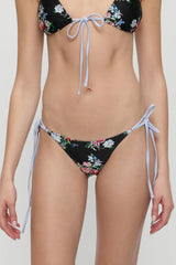 Mackenzie Cheeky Shine Bikini Bottom - Bouquet
