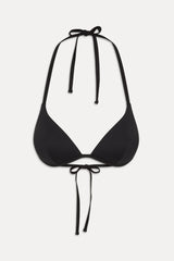 Camila Push Up Bikini Top - Black
