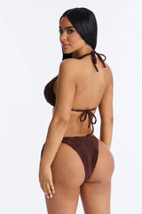 Joan 4 Piece Bikini Set - Chocolate