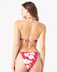 Hibiscus Hideaway Tie Side One Piece Swimsuit