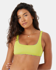 Island Time Reversible Square Neck Bralette Bikini Top