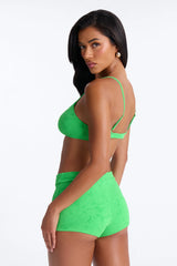Tan Me Later 3 Piece Bikini Set - Green
