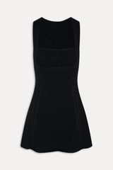 Ellie Knit Mini Dress - Black