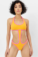Hayes Terry Monokini One Piece Swimsuit - Sundown