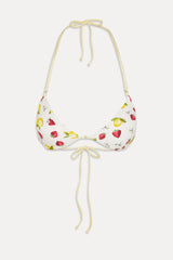 Amore Skimpy Halter Bikini Top - Amalfi