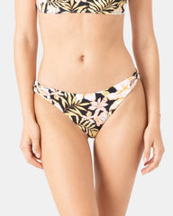 Tropical Hipster Lace Side Full Bikini Bottom