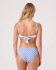 Golden Glow Reversible Scoop Bikini Top