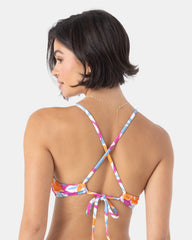 Topanga Canyon Athletic Triangle Bikini Top