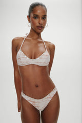 Micah Halter Bikini Top - Sand Drift Print