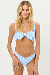 Enzo Cheeky Bikini Bottom - Bluebell