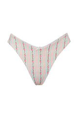 Enzo Floral Cheeky Bikini Bottom - French Holiday