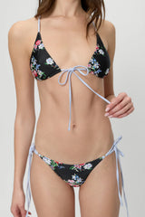June Skimpy Shine Bikini Top - Bouquet