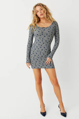 Lumi Waffle Mini Dress - Apres Ski