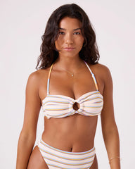 Go My Way Ring Bandeau Bikini Top