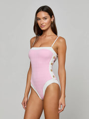 Tory Bandeau One-Piece Swimsuit