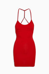 x JENNIE Carla Cotton Mini Dress - Roses