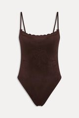 Juliet Cheeky One Piece Swimsuit - Desert Suede