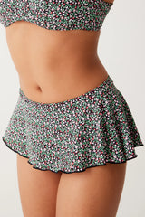 Izabella Swim Skirt Bikini Bottom - Summer Nights
