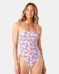 California Dreamin Bandeau One Piece Swimsuit