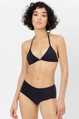 Ivy Triangle Bikini Top - Black
