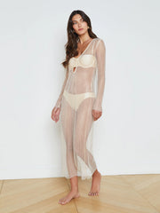 Sara Mesh Cover-Up Dress