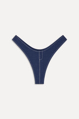 x BELLA HADID Full Moon Bikini Bottom - Summer Denim